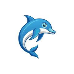 dolphin fish vector art and illustration