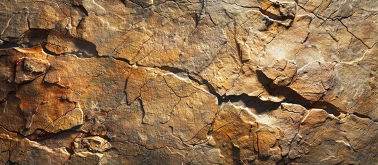 Stone sandstone surface providing a background texture for a copy space image