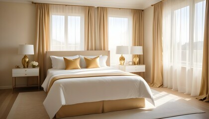 Photo interior modern design room 3d illustration