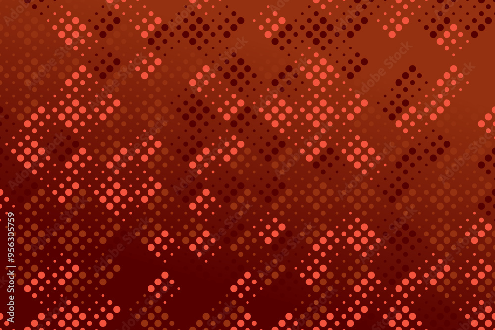 Poster abstract gradient dot pattern background design - colorful vector illustration with dots