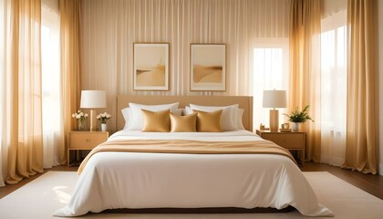 Photo interior modern design room 3d illustration