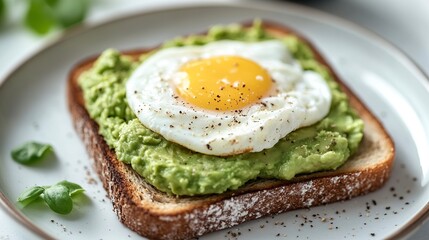 Avocado Egg Toast