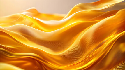 Fototapeta premium Abstract Golden Fabric Texture Background