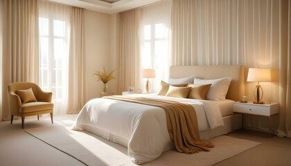 Photo interior modern design room 3d illustration