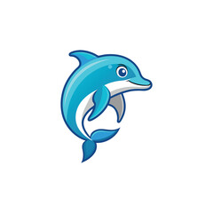 dolphin fish vector art and illustration