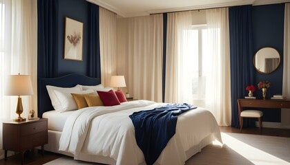 Photo interior modern design room 3d illustration
