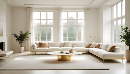 Photo interior modern design room 3d illustration