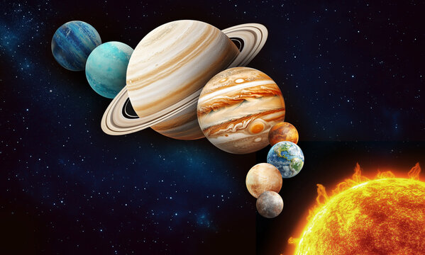 set of planets Solar sustem