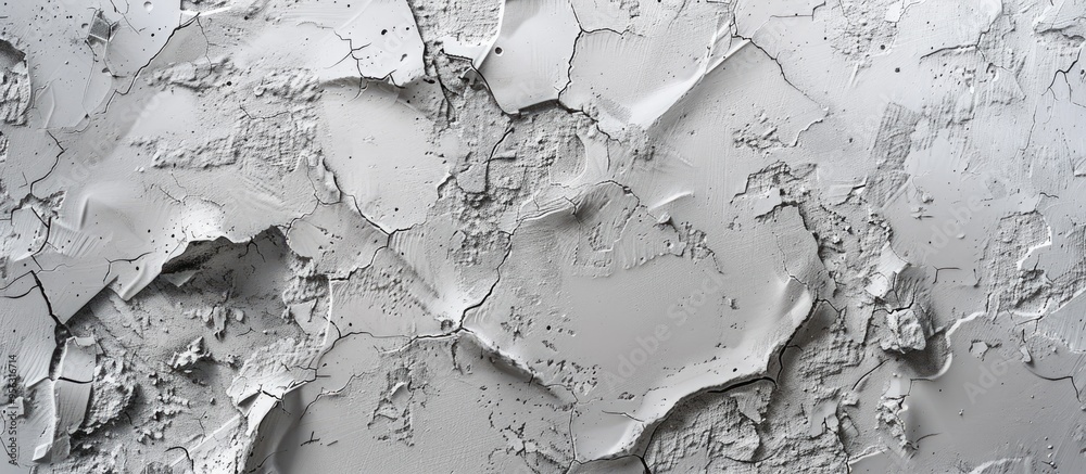 Poster Concrete texture with a rough surface suitable for use as a background in images with copy space image