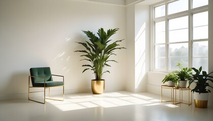 Photo interior modern design room 3d illustration