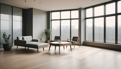 Photo interior modern design room 3d illustration