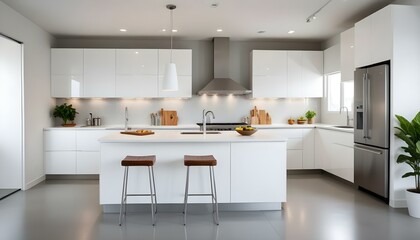 Photo interior modern design room 3d illustration