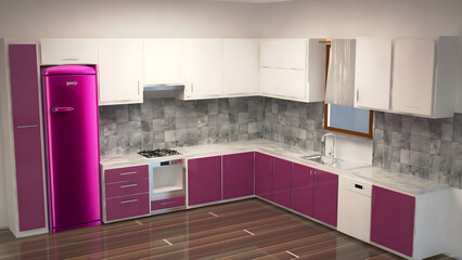 industrial kitchen counters