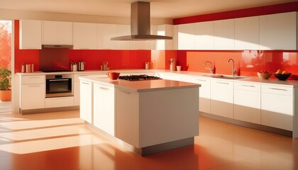 Photo interior modern design room 3d illustration