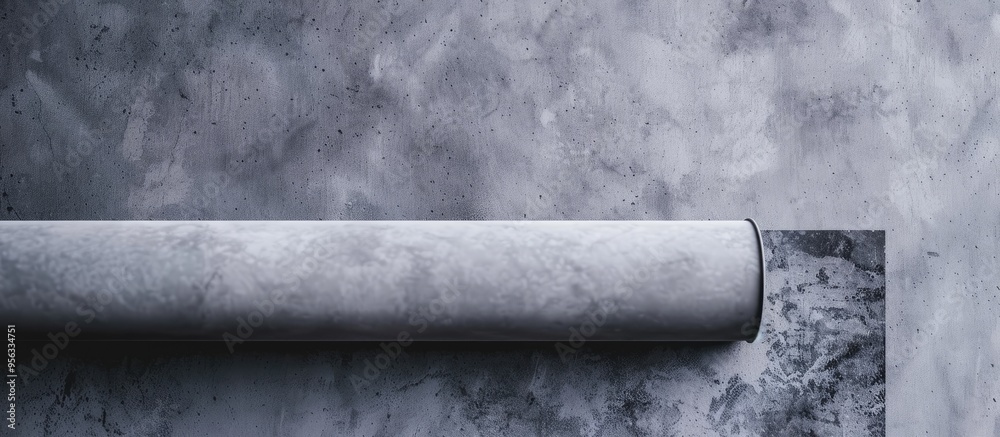 Aufkleber Polyester and PVC composition create a textured roller blind background with copy space image