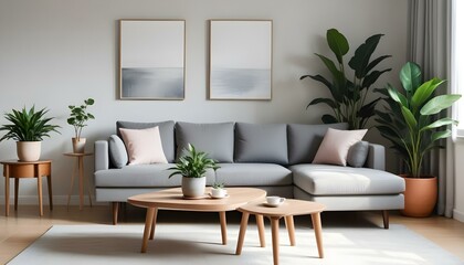 Photo interior modern design room 3d illustration