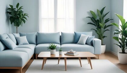Photo interior modern design room 3d illustration