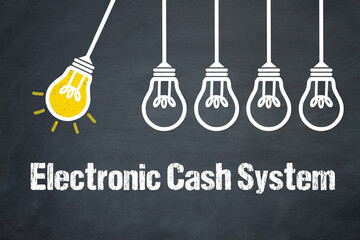 Fototapeta premium Electronic Cash System 