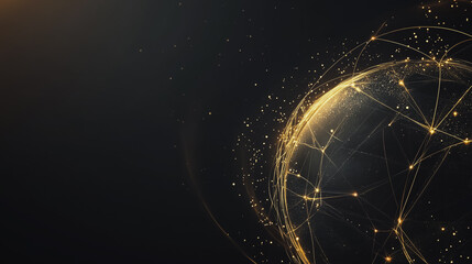 background Innovation network points Earth's surface wave background Abstract digital wave background information technology background The background is the background. gradient wave digital wave ban