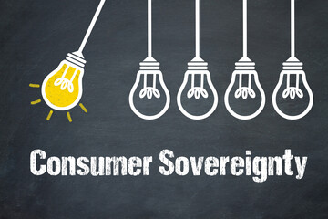 Fototapeta premium Consumer Sovereignty 