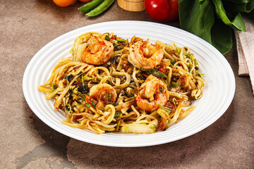 Pad Thai - noodles with prawn