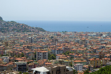 Fototapeta premium View of the city of Alanya, Turkey. Part 8.