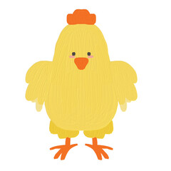 cute animals_chicken  illustration