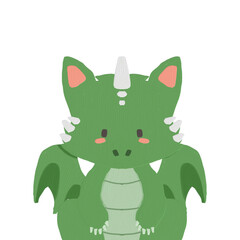 cute animals_dragon illustration