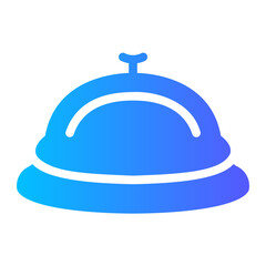 hotel bell Gradient icon