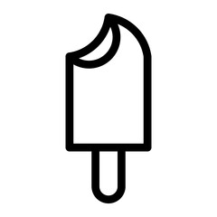 popsicle ice cream icon design