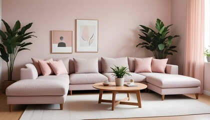 Photo interior modern design room 3d illustration