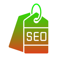 Obraz premium Seo Tag Icon