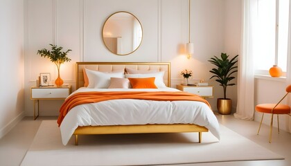 Photo interior modern design room 3d illustration