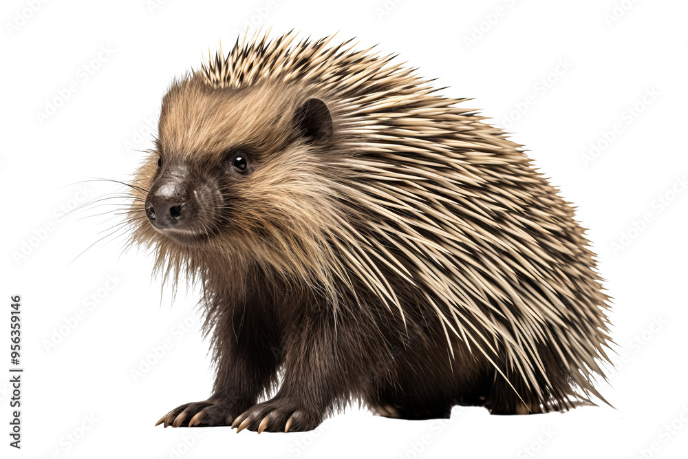 Canvas Prints echidna in png format with transparent background for wildlife and nature-themed projects