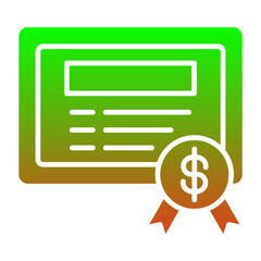 Certificate Icon
