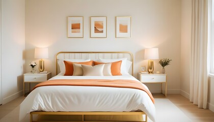 Photo interior modern design room 3d illustration