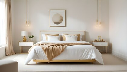 Photo interior modern design room 3d illustration