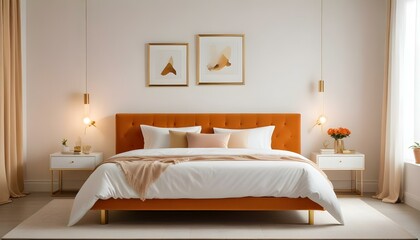 Photo interior modern design room 3d illustration