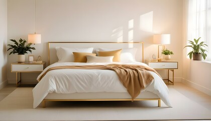 Photo interior modern design room 3d illustration