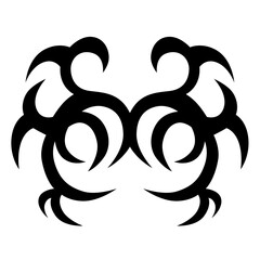 Tattoo designs. Tattoo tribal vector designs. Art tribal tattoo.