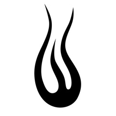 Simple Tattoo design. Tattoo tribal design vector. Art tribal tattoo Stencil.