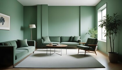 Photo interior modern design room 3d illustration