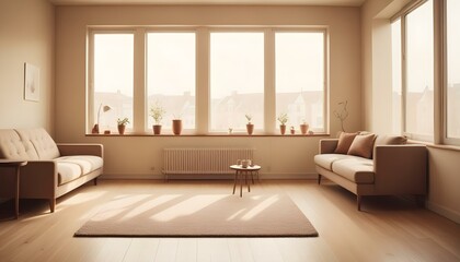 Photo interior modern design room 3d illustration