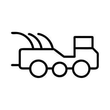 recommend clip art: Tractor Icon, Black and White, Farming and Agriculture Equipment Design