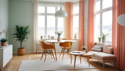 Photo interior modern design room 3d illustration