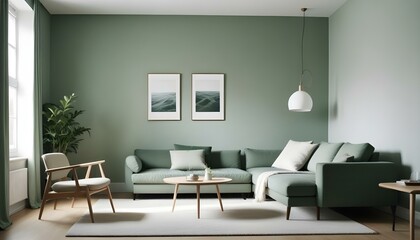 Photo interior modern design room 3d illustration