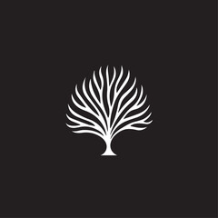 Coral in cartoon, doodle style . Image for t-shirt, web, mobile apps and ui. Isolated 2d vector illustration in logo, icon, sketch style, Eps 10, black and white. AI Generative