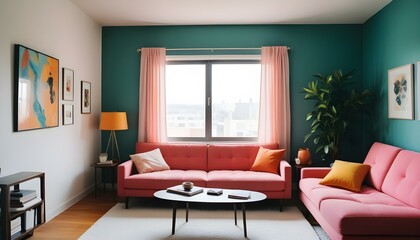 Photo interior modern design room 3d illustration