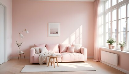 Fototapeta premium Photo interior modern design room 3d illustration