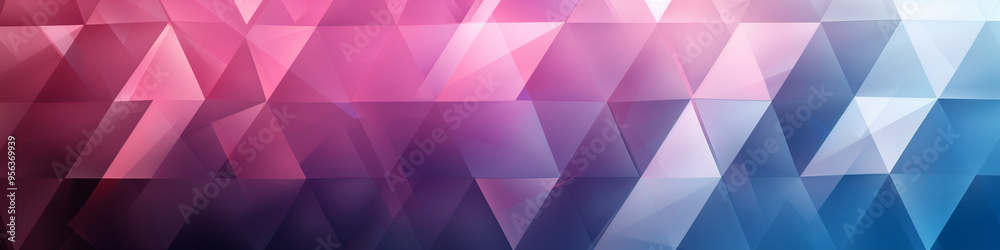 Wall mural abstract geometric background with triangles and lines